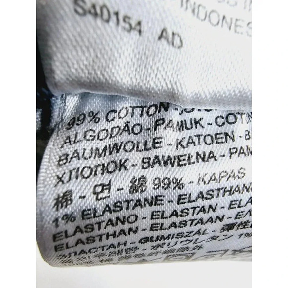 Levis 33X32 Women's 515 Bootcut Blue Denim Egyptian Cotton Logo Jeans Size 16M - Picture 14 of 14